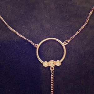 Luv AJ Full Bloom Lariat Necklace